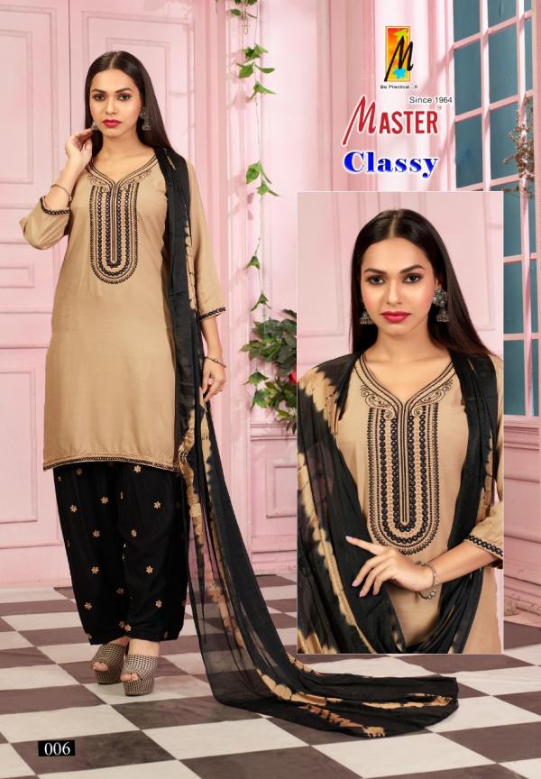 Master Classy Festival Wear Fancy Designer Ready Made Dress Collection